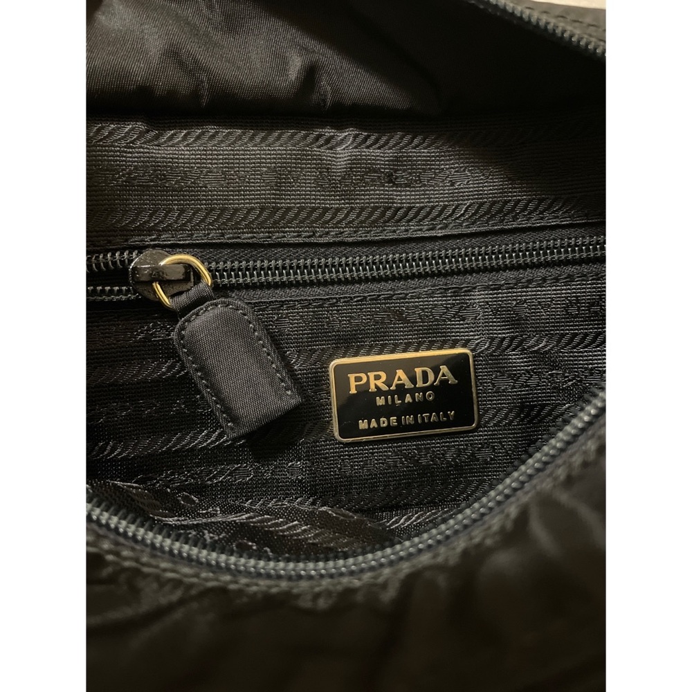 Prada Nylon Metal Handle Bag - Picture 9 of 14